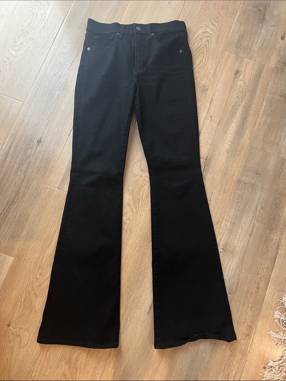 Veronica Beard Black Flare Jeans